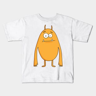 cute cartoon monster Kids T-Shirt